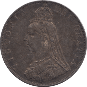 1887 DOUBLE FLORIN ( GVF ) - Double Florin - Cambridgeshire Coins