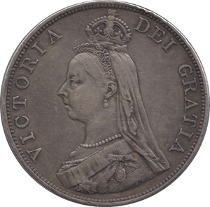 1887 DOUBLE FLORIN ( GVF ) - DOUBLE FLORIN - Cambridgeshire Coins