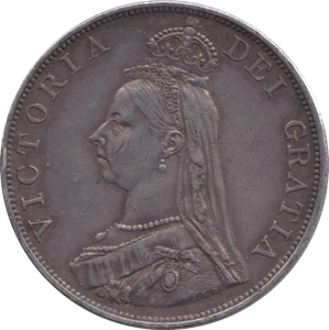 1887 DOUBLE FLORIN ( GVF ) - Double Florin - Cambridgeshire Coins