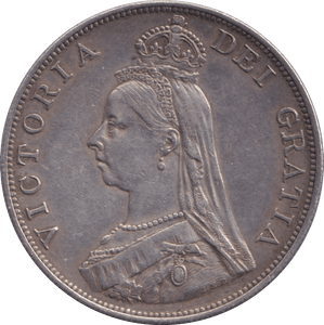 1887 DOUBLE FLORIN ( GVF ) - WORLD COINS - Cambridgeshire Coins