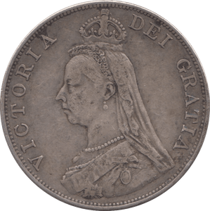 1887 DOUBLE FLORIN ( VF ) - DOUBLE FLORIN - Cambridgeshire Coins