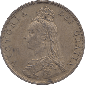 1887 FLORIN ( AUNC ) - FLORIN - Cambridgeshire Coins