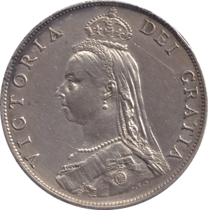 1887 FLORIN ( EF ) - FLORIN - Cambridgeshire Coins