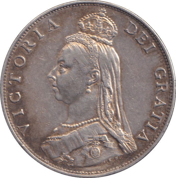 1887 FLORIN ( GVF ) - FLORIN - Cambridgeshire Coins
