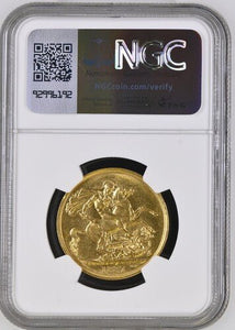 1887 GOLD 2 SOVEREIGN ( NGC ) AU 58 - NGC GOLD COINS - Cambridgeshire Coins