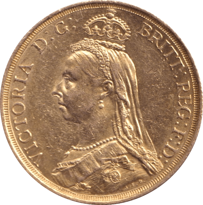 1887 GOLD DOUBLE SOVEREIGN ( AUNC ) 7 - Double Sovereign - Cambridgeshire Coins