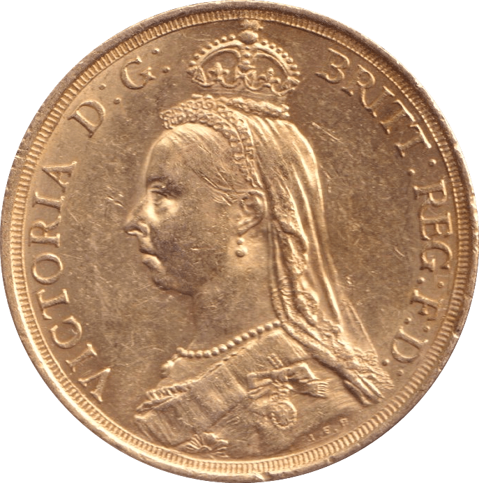 1887 GOLD DOUBLE SOVEREIGN ( UNC ) 1 - Double Sovereign - Cambridgeshire Coins