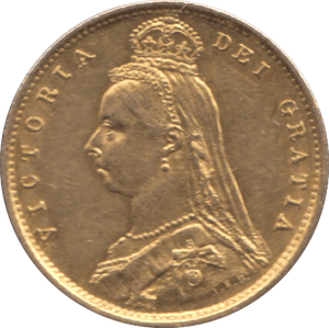 1887 GOLD HALF SOVEREIGN ( EF ) 1 - HALF SOVEREIGN - Cambridgeshire Coins