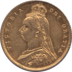 1887 GOLD HALF SOVEREIGN ( GVF ) 4 - HALF SOVEREIGN - Cambridgeshire Coins