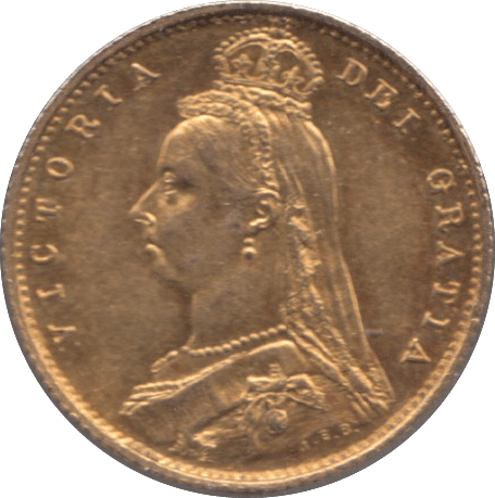 1887 GOLD HALF SOVEREIGN ( GVF ) 4 - HALF SOVEREIGN - Cambridgeshire Coins