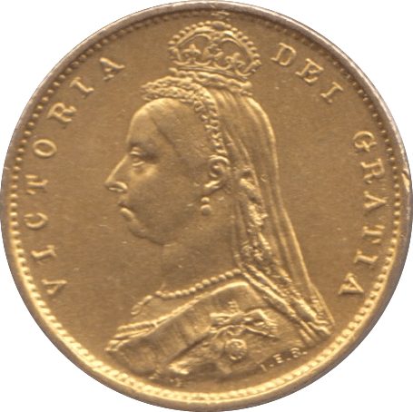 1887 GOLD HALF SOVEREIGN ( VF ) - HALF SOVEREIGN - Cambridgeshire Coins