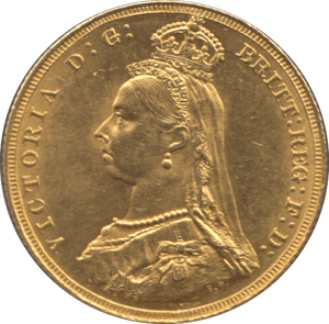 1887 GOLD SOVEREIGN ( UNC ) - SOVEREIGN - Cambridgeshire Coins