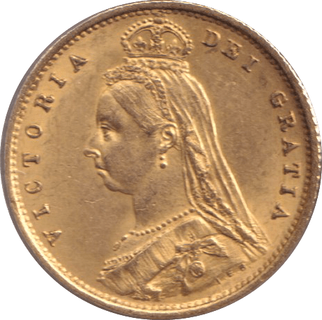 1887 HALF SOVEREIGN ( EF ) - HALF SOVEREIGN - Cambridgeshire Coins