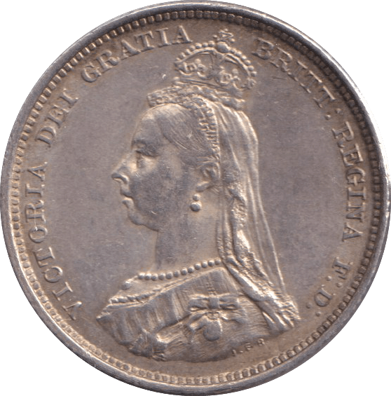 1887 SHILLING ( EF ) - SHILLING - Cambridgeshire Coins