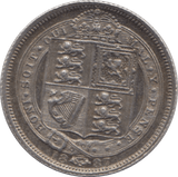 1887 SIXPENCE ( EF ) - SIXPENCE - Cambridgeshire Coins