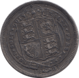 1887 SIXPENCE ( EF ) - Sixpence - Cambridgeshire Coins