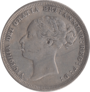 1887 SIXPENCE ( VF ) - Sixpence - Cambridgeshire Coins