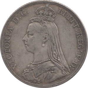 1888 CROWN ( GF ) - CROWN - Cambridgeshire Coins