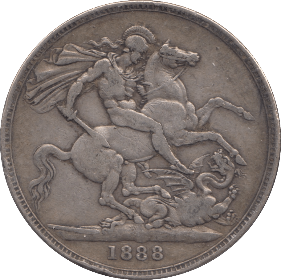 1888 CROWN ( GF ) - CROWN - Cambridgeshire Coins