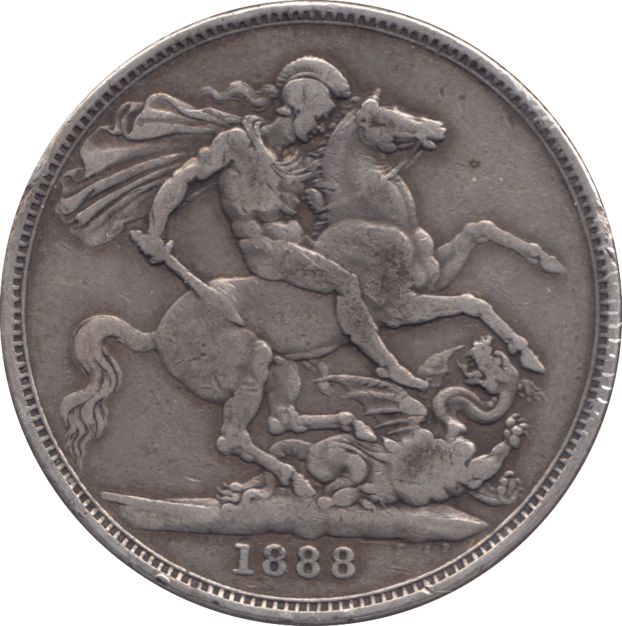 1888 CROWN ( GF ) - CROWN - Cambridgeshire Coins