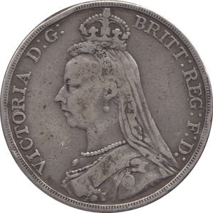 1888 CROWN ( GF ) - CROWN - Cambridgeshire Coins