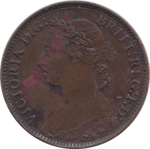 1888 FARTHING ( VF ) - Farthing - Cambridgeshire Coins