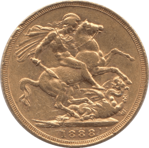 1888 GOLD SOVEREIGN ( GVF ) - SOVEREIGN - Cambridgeshire Coins