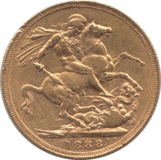 1888 GOLD SOVEREIGN ( GVF ) - SOVEREIGN - Cambridgeshire Coins