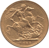 1888 GOLD SOVEREIGN ( GVF ) - SOVEREIGN - Cambridgeshire Coins