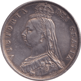 1888 HALFCROWN ( EF ) - HALFCROWN - Cambridgeshire Coins