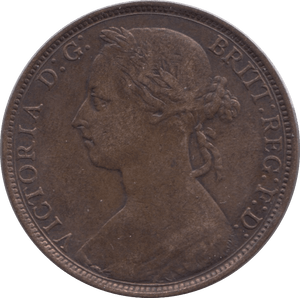 1888 PENNY ( VF ) - PENNY - Cambridgeshire Coins