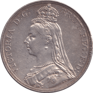 1889 CROWN ( EF ) - CROWN - Cambridgeshire Coins