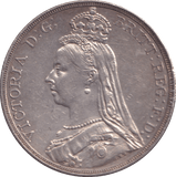 1889 CROWN ( EF ) - CROWN - Cambridgeshire Coins