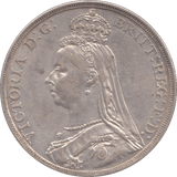 1889 CROWN ( EF ) - CROWN - Cambridgeshire Coins