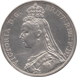 1889 CROWN ( EF ) - CROWN - Cambridgeshire Coins