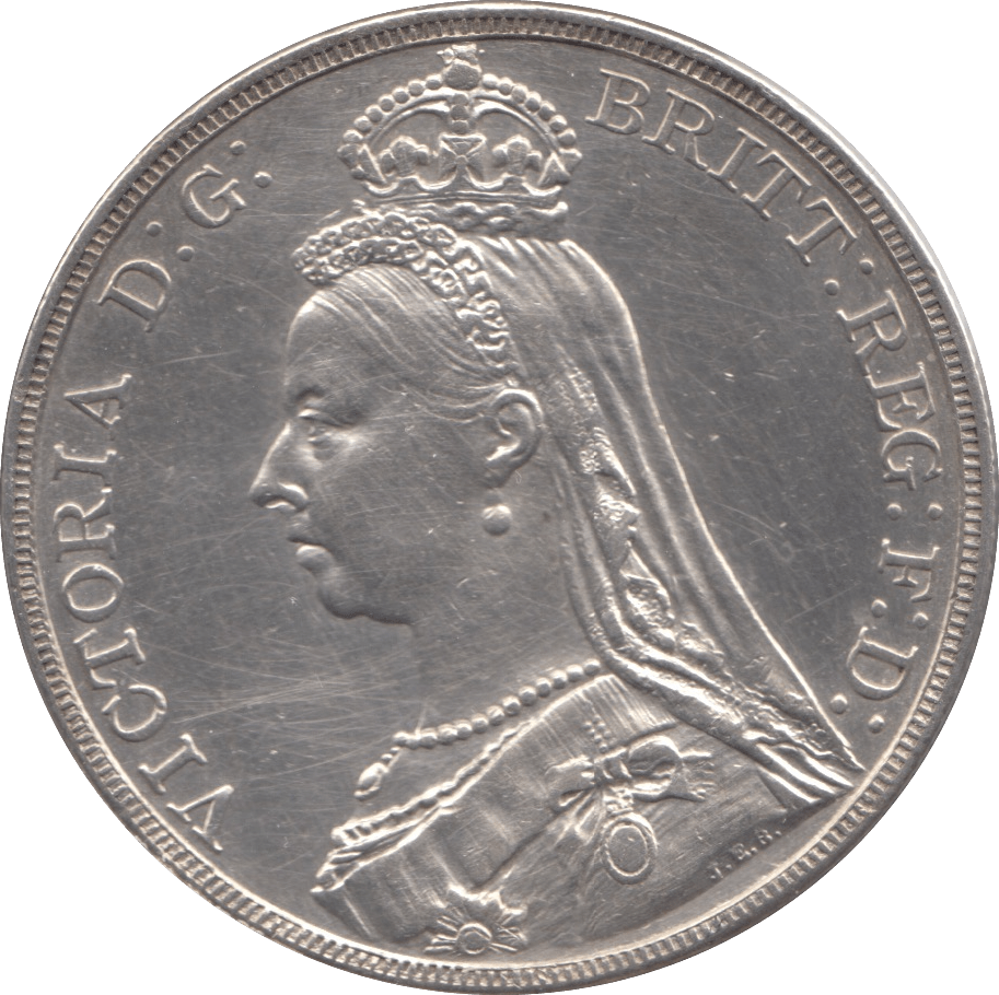 1889 CROWN ( EF ) - CROWN - Cambridgeshire Coins