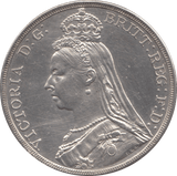 1889 CROWN ( EF ) - CROWN - Cambridgeshire Coins