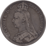 1889 CROWN ( FINE ) 3 - CROWN - Cambridgeshire Coins