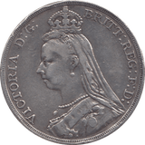 1889 CROWN ( FINE ) 4 - CROWN - Cambridgeshire Coins