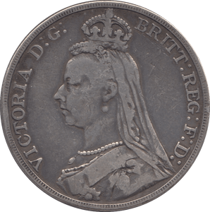 1889 CROWN ( GF ) 2 - CROWN - Cambridgeshire Coins