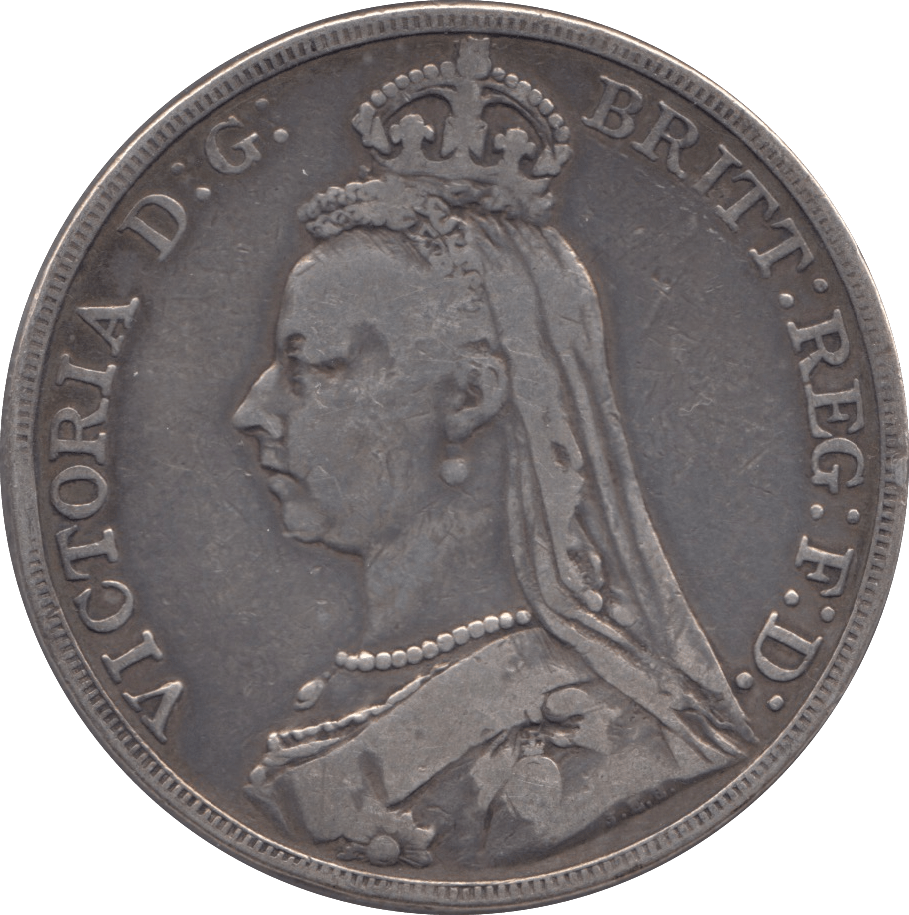 1889 CROWN ( GF ) 2 - CROWN - Cambridgeshire Coins