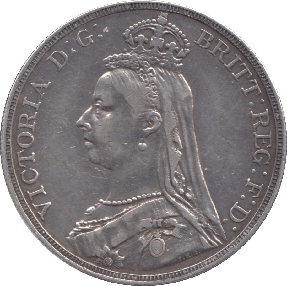 1889 CROWN ( GF ) 2 - CROWN - Cambridgeshire Coins