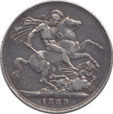 1889 CROWN ( GF ) 7 - CROWN - Cambridgeshire Coins