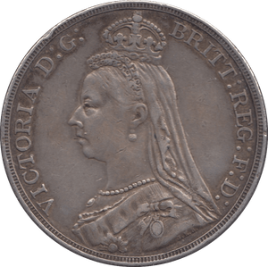 1889 CROWN ( GF ) 8 - CROWN - Cambridgeshire Coins