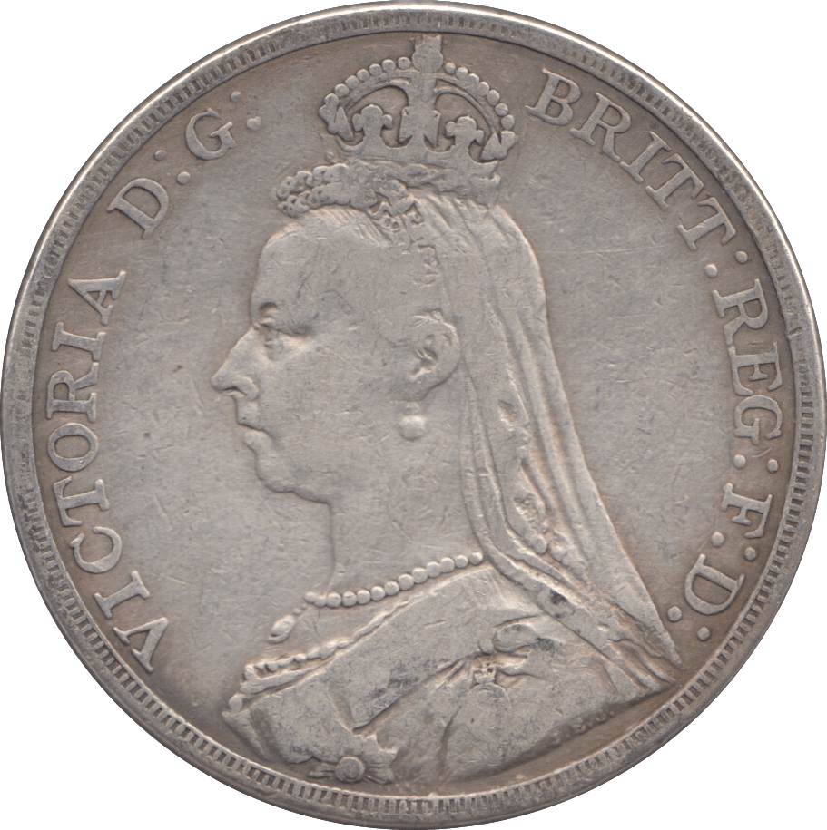 1889 CROWN ( GF ) - CROWN - Cambridgeshire Coins