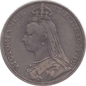 1889 CROWN ( GF ) - CROWN - Cambridgeshire Coins