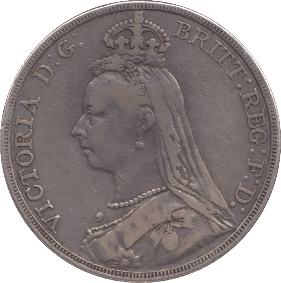 1889 CROWN ( GF ) - CROWN - Cambridgeshire Coins