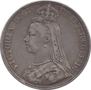 1889 CROWN ( GF ) - CROWN - Cambridgeshire Coins