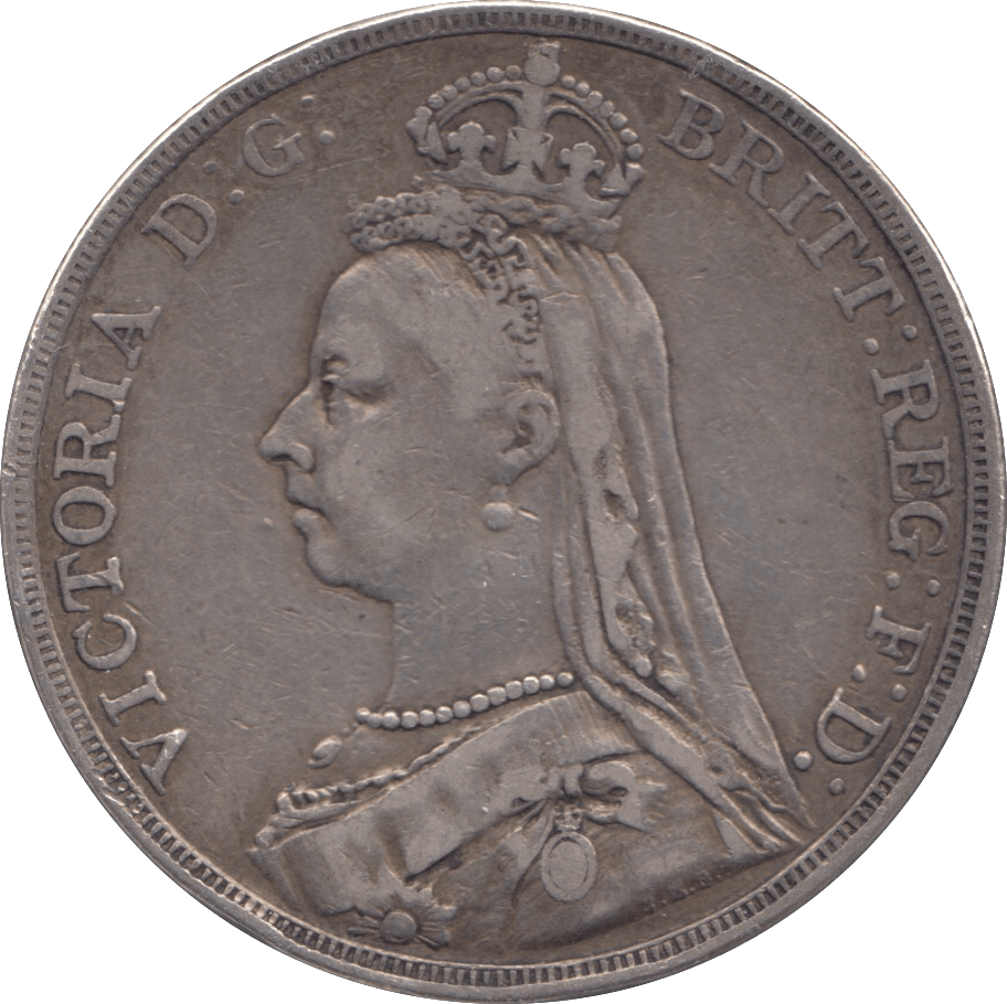 1889 CROWN ( GF ) - CROWN - Cambridgeshire Coins