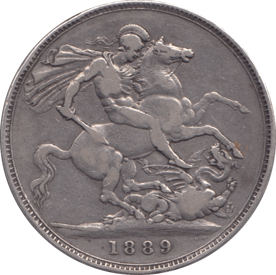 1889 CROWN ( GF ) - CROWN - Cambridgeshire Coins